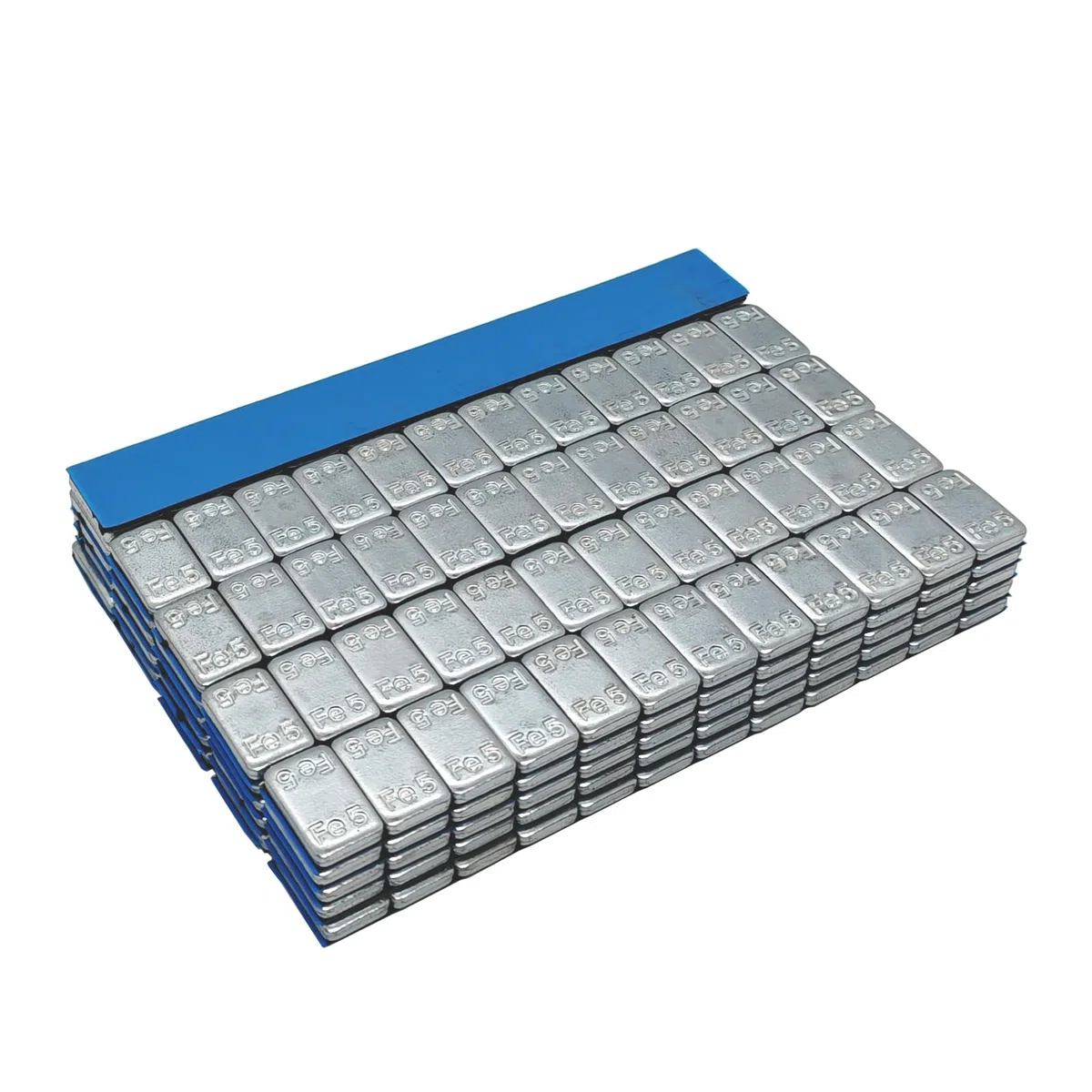 25 Pesos Adhesivos | Contrapesos Adhesivos Pesos | 25 x Barras Autoadhesivas 12 * 5g | Galvanizadas y Recubiertas de Plástico