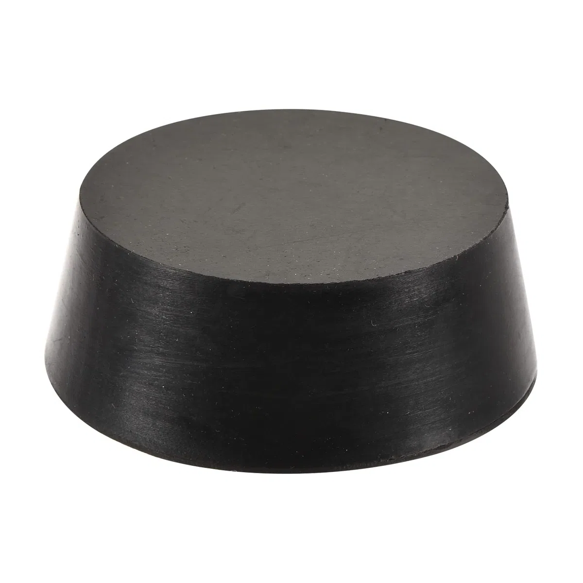 sourcing map Goma Cónico Tapón 75mm a 90mm Sólido Negro para Enchufes, Corcho, Tapón de alcantarillado, Tapón de tubería de agua, Tapones para instrumentos experimentales etc