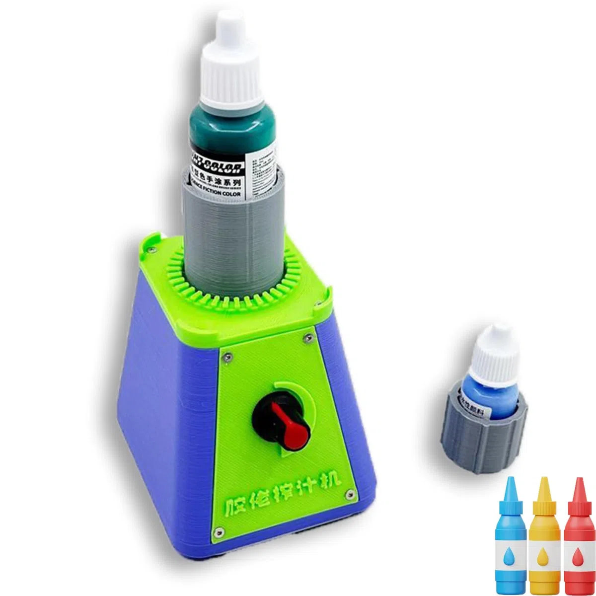 Máquina Mezcladora De Pintura Para Maquetas, Mezclador Usb De Laboratorio Para Botellas De Pintura De 19/25 Mm, Mezclador De Tinta Para Tatuajes, Motor Con Regulación De Velocidad Continua, Para