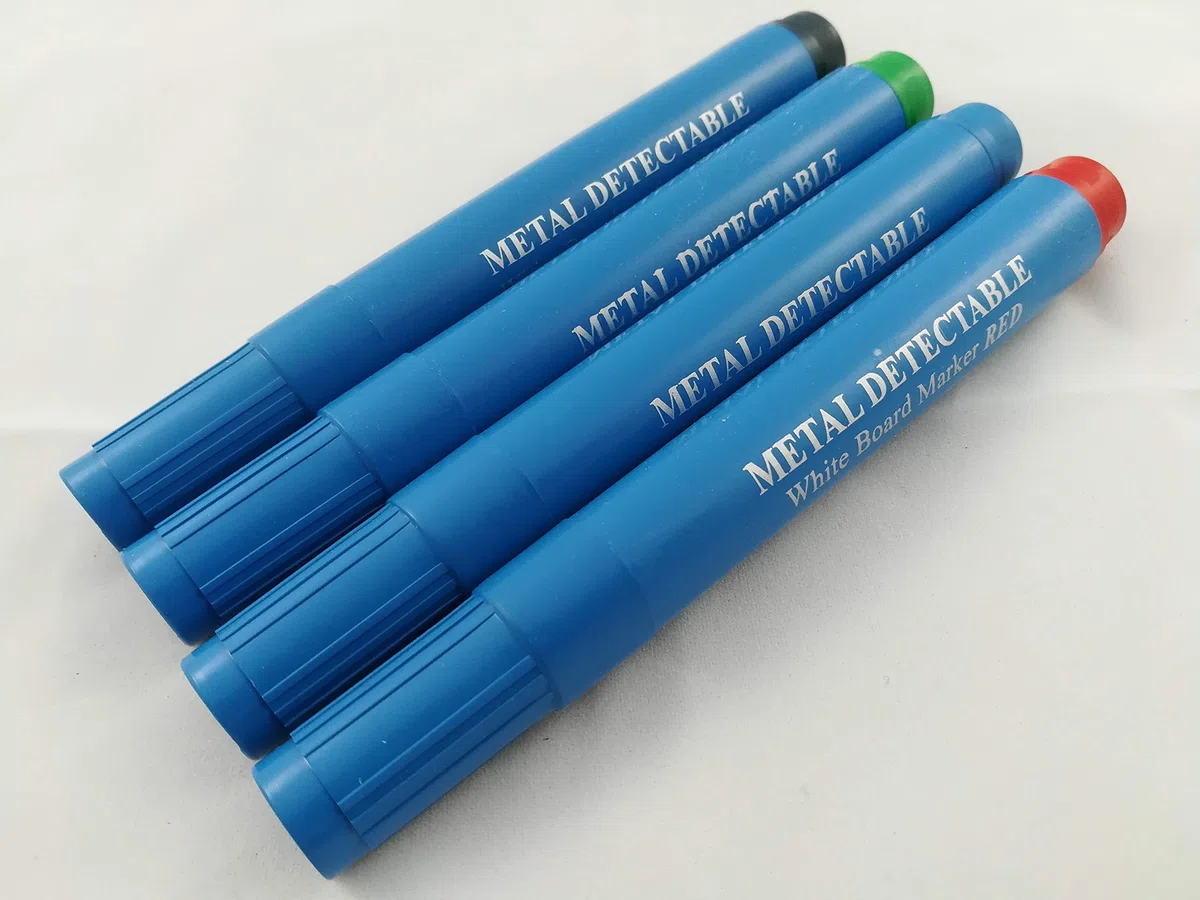 Rotulador detectable tinta negra indeleble (10 unidades)